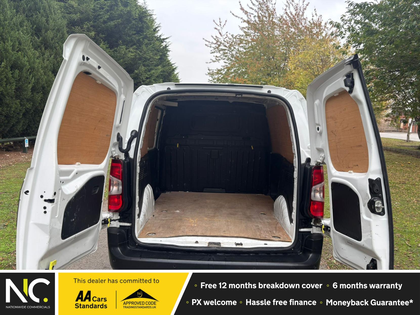 Peugeot Partner 1.5 BlueHDi 1000 Professional Standard Panel Van 5dr Diesel Manual SWB Euro 6 (s/s) (100 bhp)