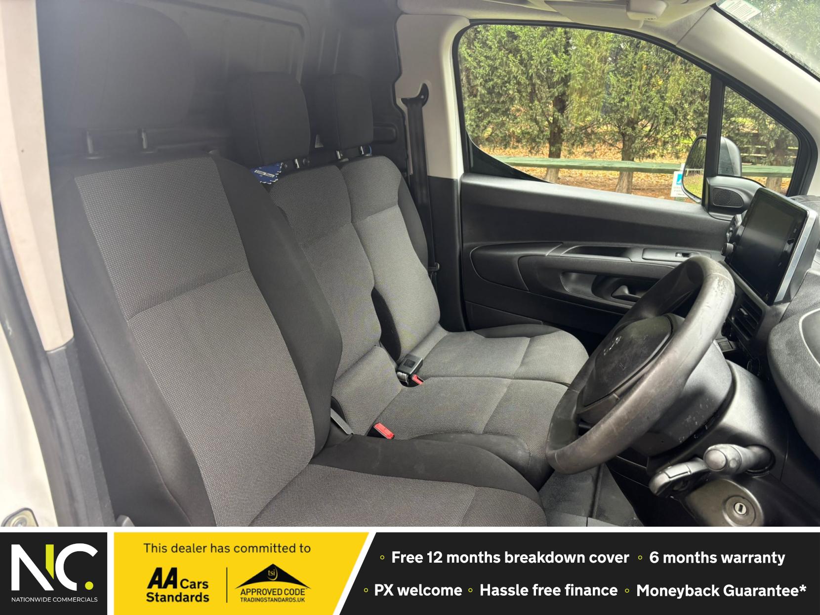 Peugeot Partner 1.5 BlueHDi 1000 Professional Standard Panel Van 5dr Diesel Manual SWB Euro 6 (s/s) (100 bhp)
