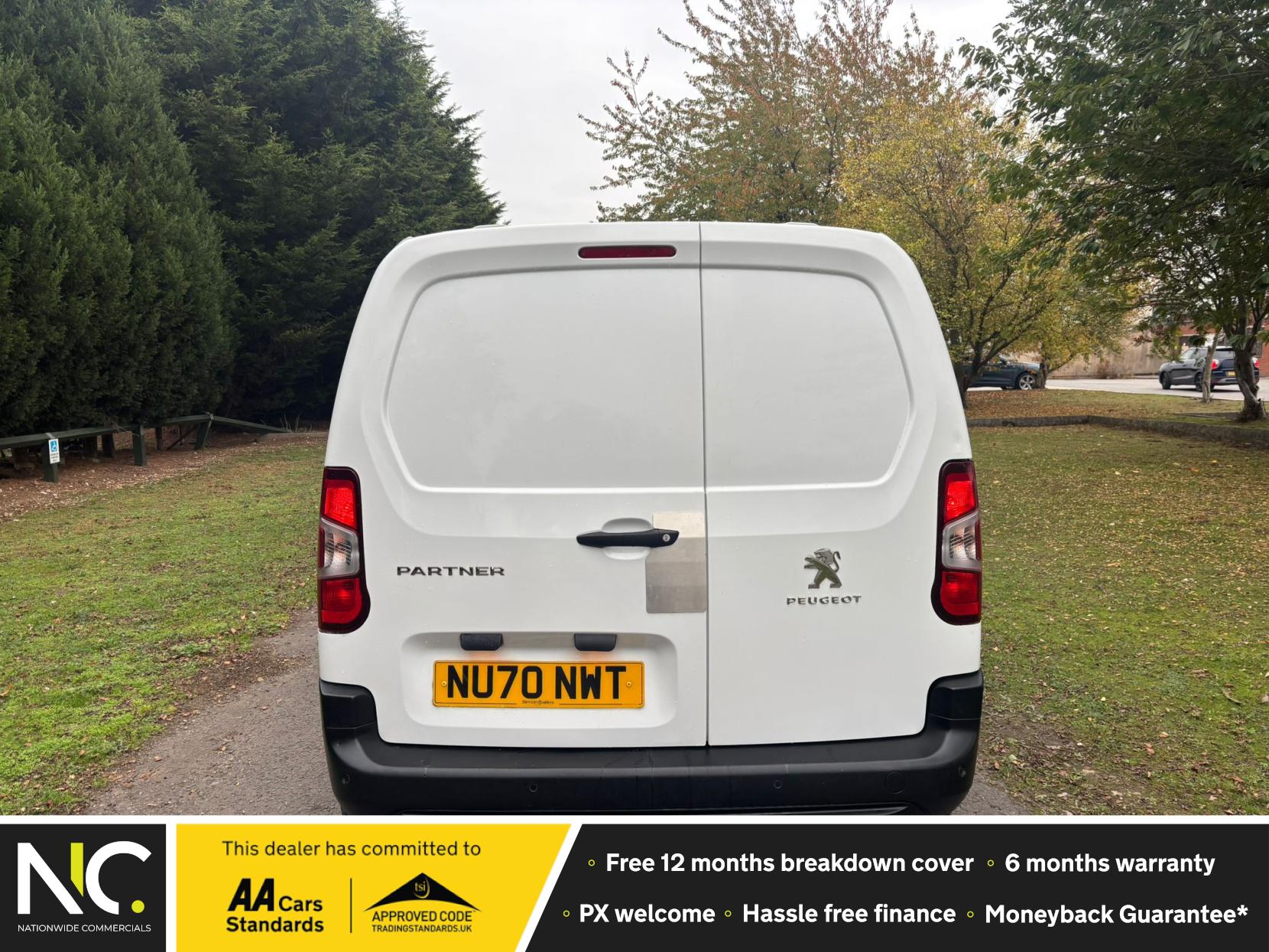 Peugeot Partner 1.5 BlueHDi 1000 Professional Standard Panel Van 5dr Diesel Manual SWB Euro 6 (s/s) (100 bhp)