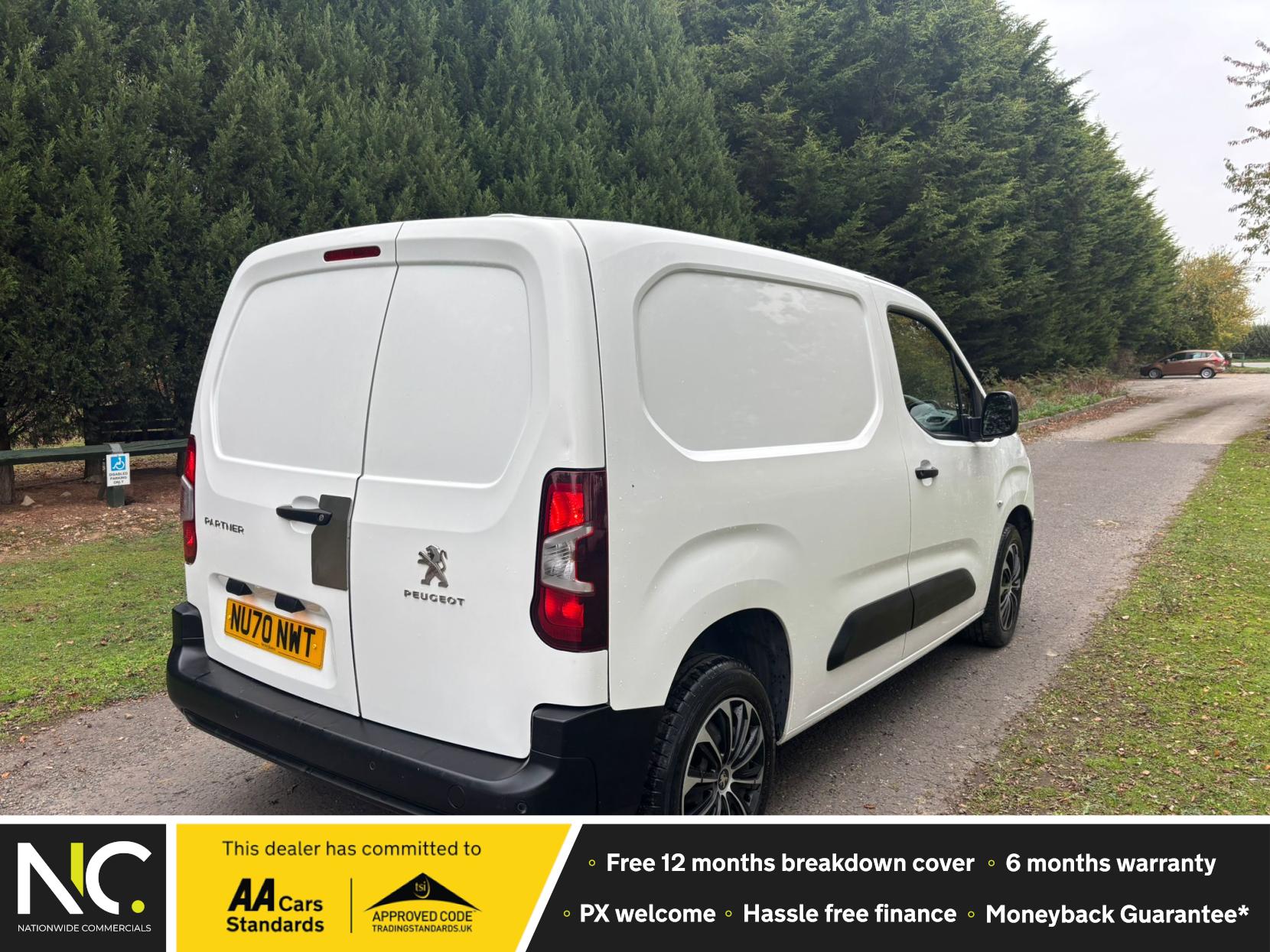 Peugeot Partner 1.5 BlueHDi 1000 Professional Standard Panel Van 5dr Diesel Manual SWB Euro 6 (s/s) (100 bhp)