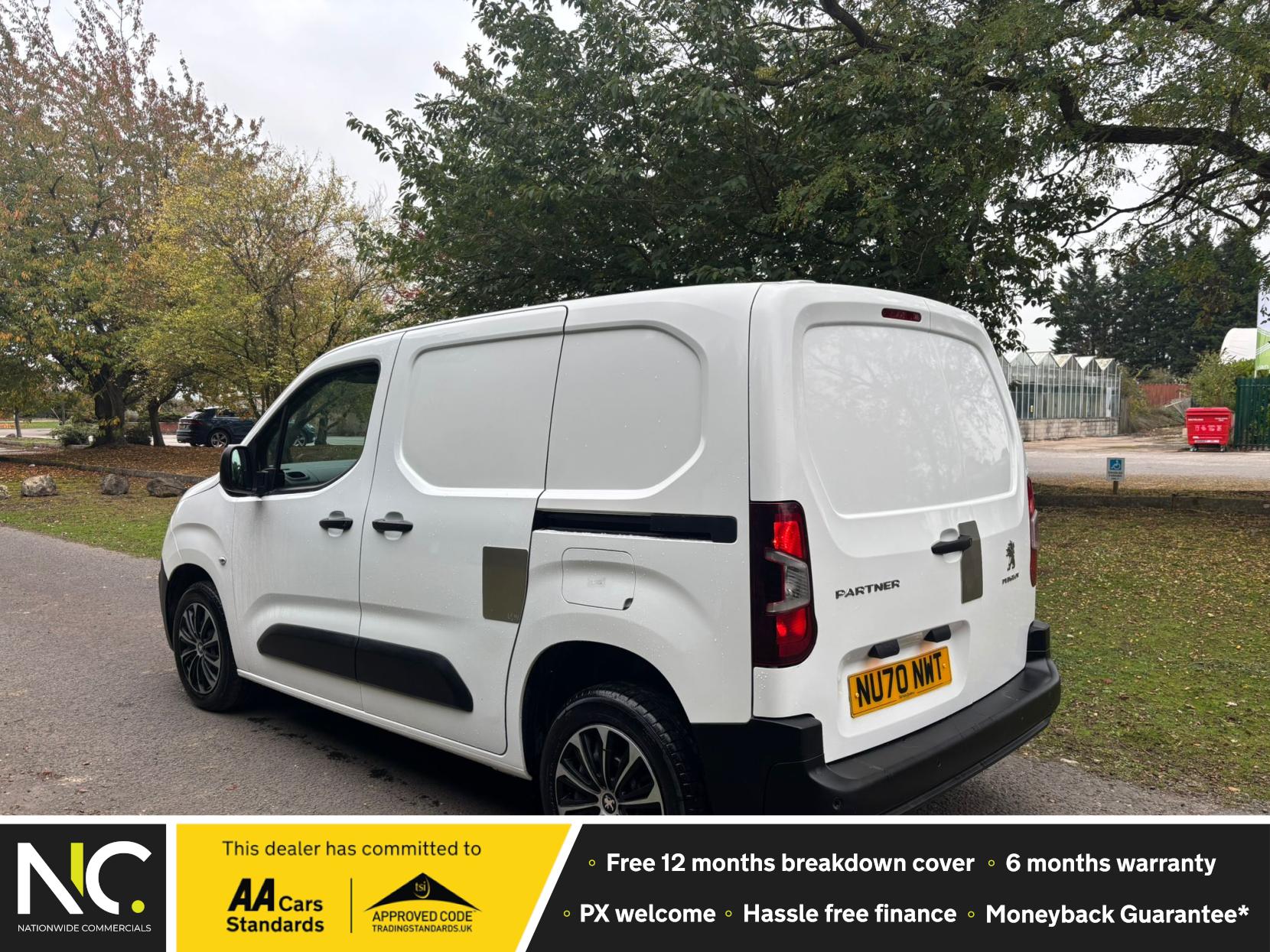 Peugeot Partner 1.5 BlueHDi 1000 Professional Standard Panel Van 5dr Diesel Manual SWB Euro 6 (s/s) (100 bhp)