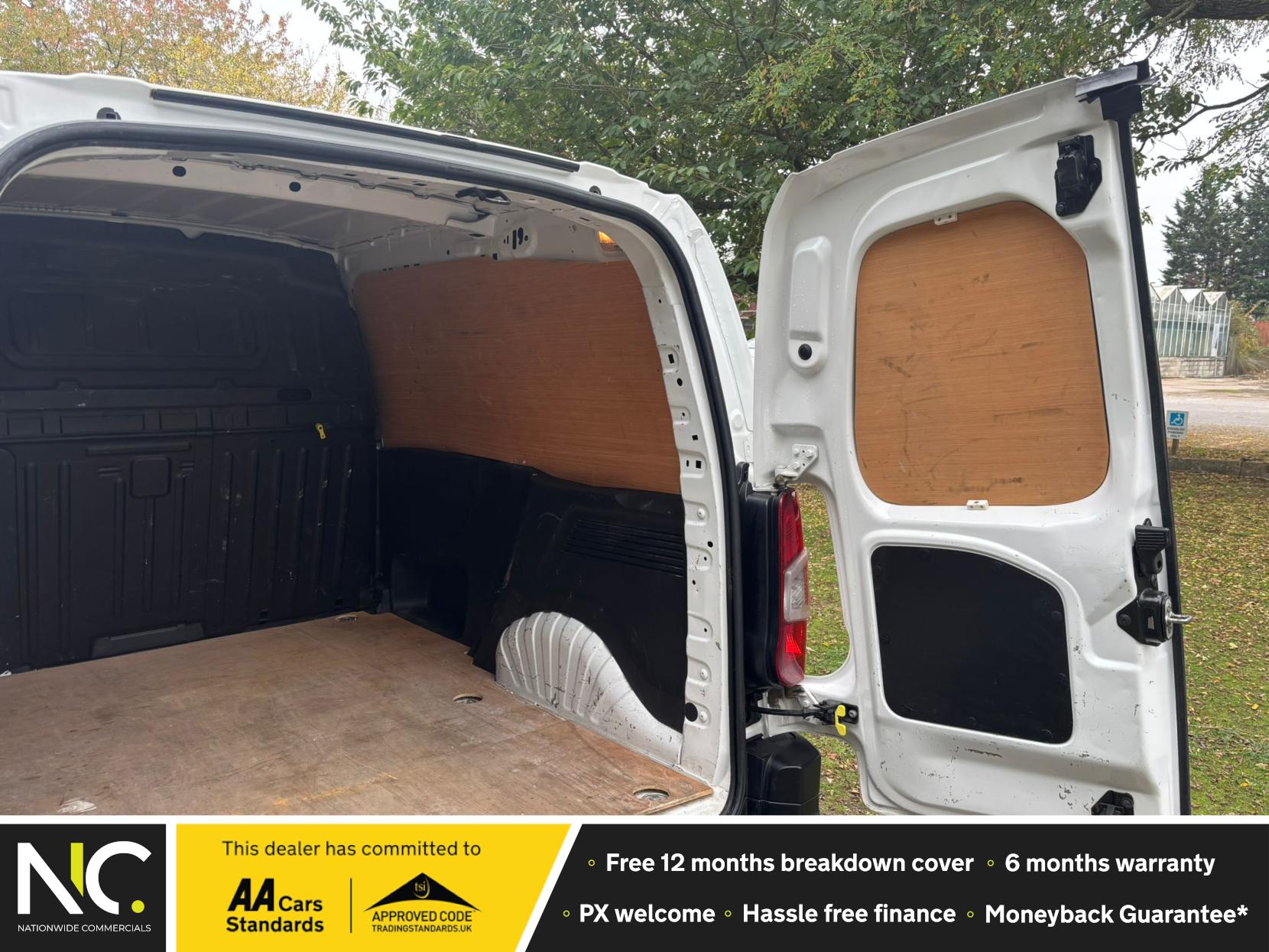 Peugeot Partner 1.5 BlueHDi 1000 Professional Standard Panel Van 5dr Diesel Manual SWB Euro 6 (s/s) (100 bhp)
