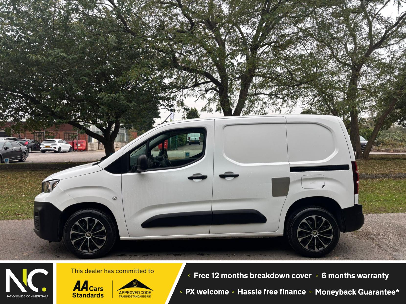 Peugeot Partner 1.5 BlueHDi 1000 Professional Standard Panel Van 5dr Diesel Manual SWB Euro 6 (s/s) (100 bhp)