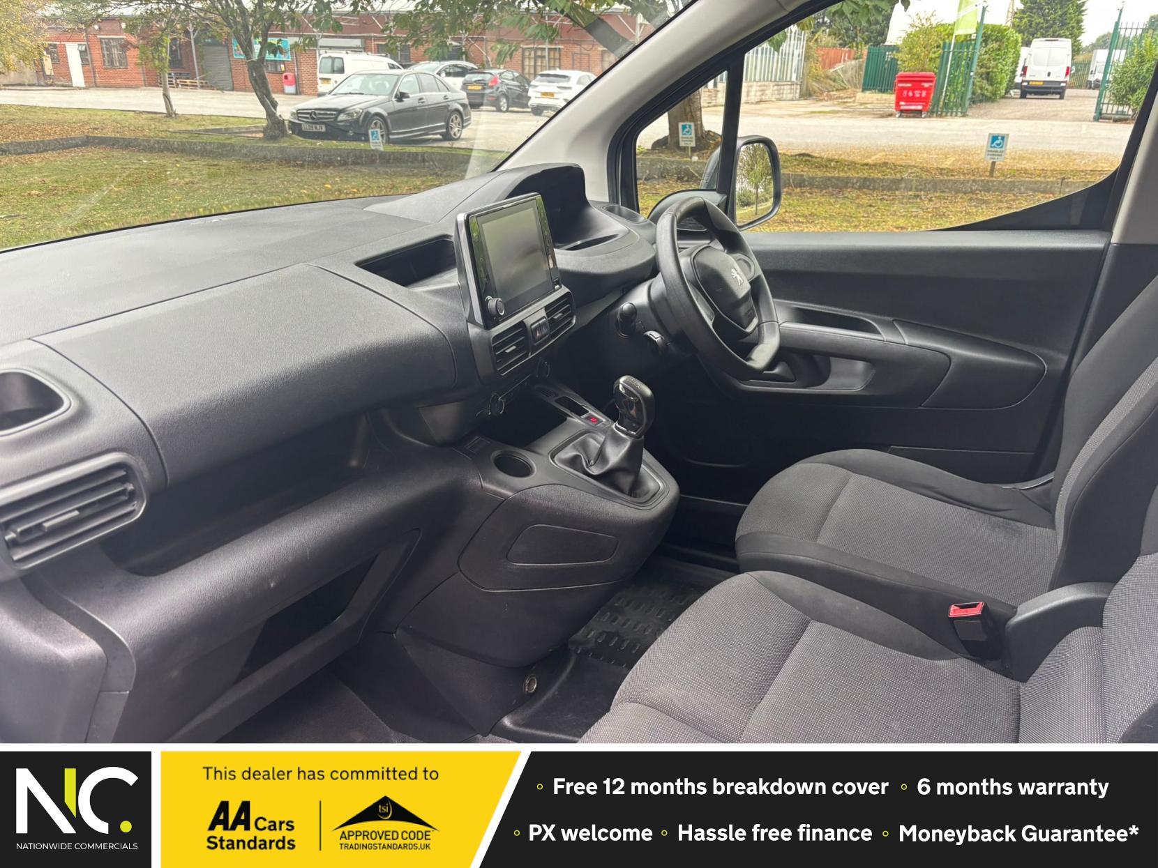 Peugeot Partner 1.5 BlueHDi 1000 Professional Standard Panel Van 5dr Diesel Manual SWB Euro 6 (s/s) (100 bhp)