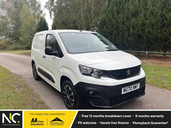 Peugeot Partner 1.5 BlueHDi 1000 Professional Standard Panel Van 5dr Diesel Manual SWB Euro 6 (s/s) (100 bhp)