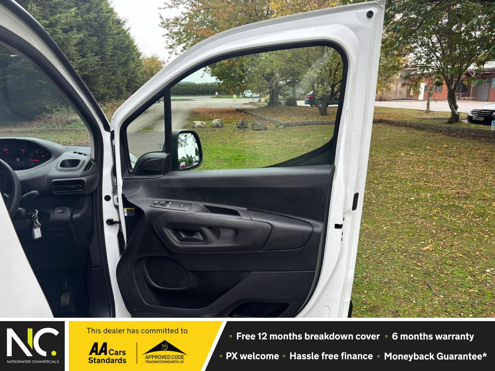 Peugeot Partner 1.5 BlueHDi 1000 Professional Standard Panel Van 5dr Diesel Manual SWB Euro 6 (s/s) (100 bhp)