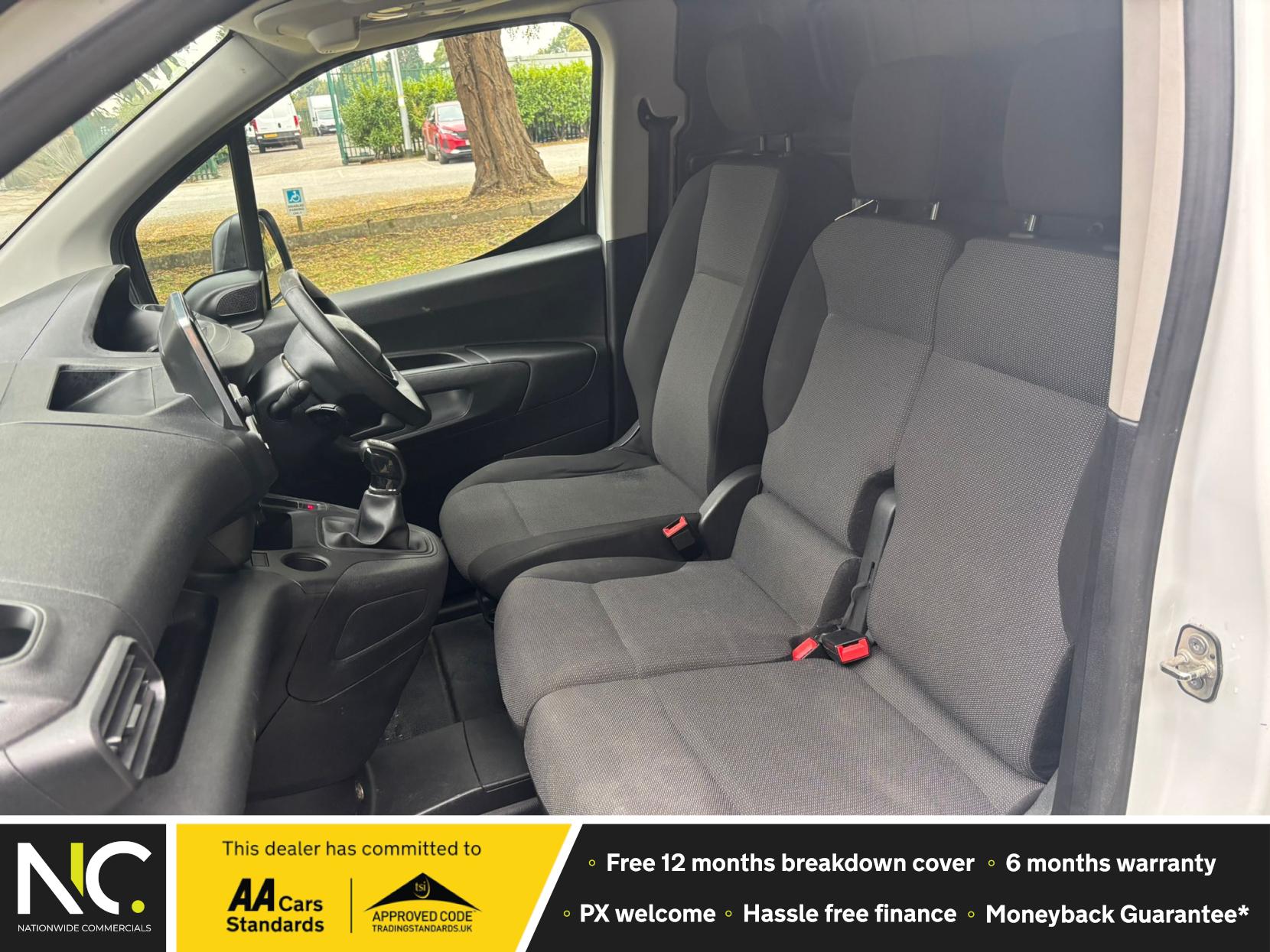 Peugeot Partner 1.5 BlueHDi 1000 Professional Standard Panel Van 5dr Diesel Manual SWB Euro 6 (s/s) (100 bhp)