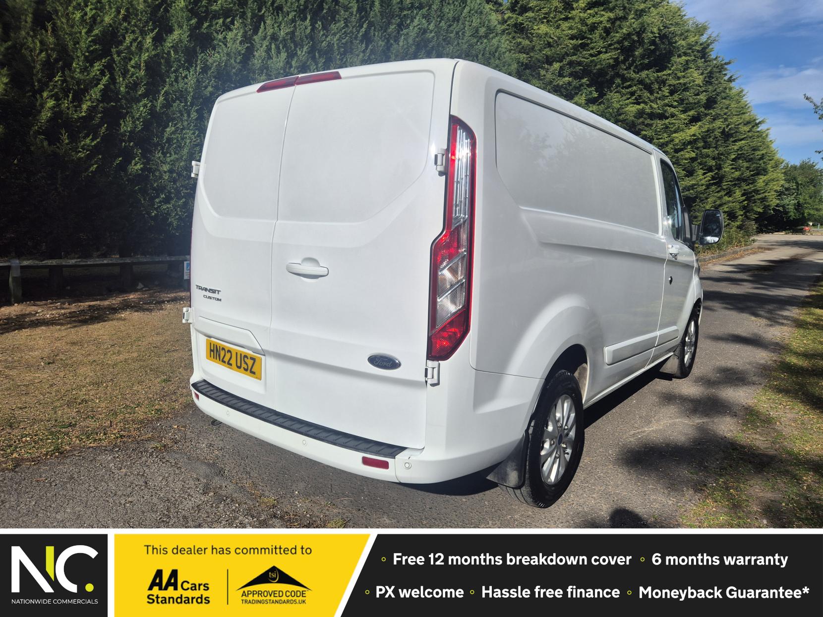 Ford Transit Custom 2.0 280 EcoBlue Limited Panel Van 5dr Diesel Manual L1 H1 Euro 6 (s/s) (130 ps)