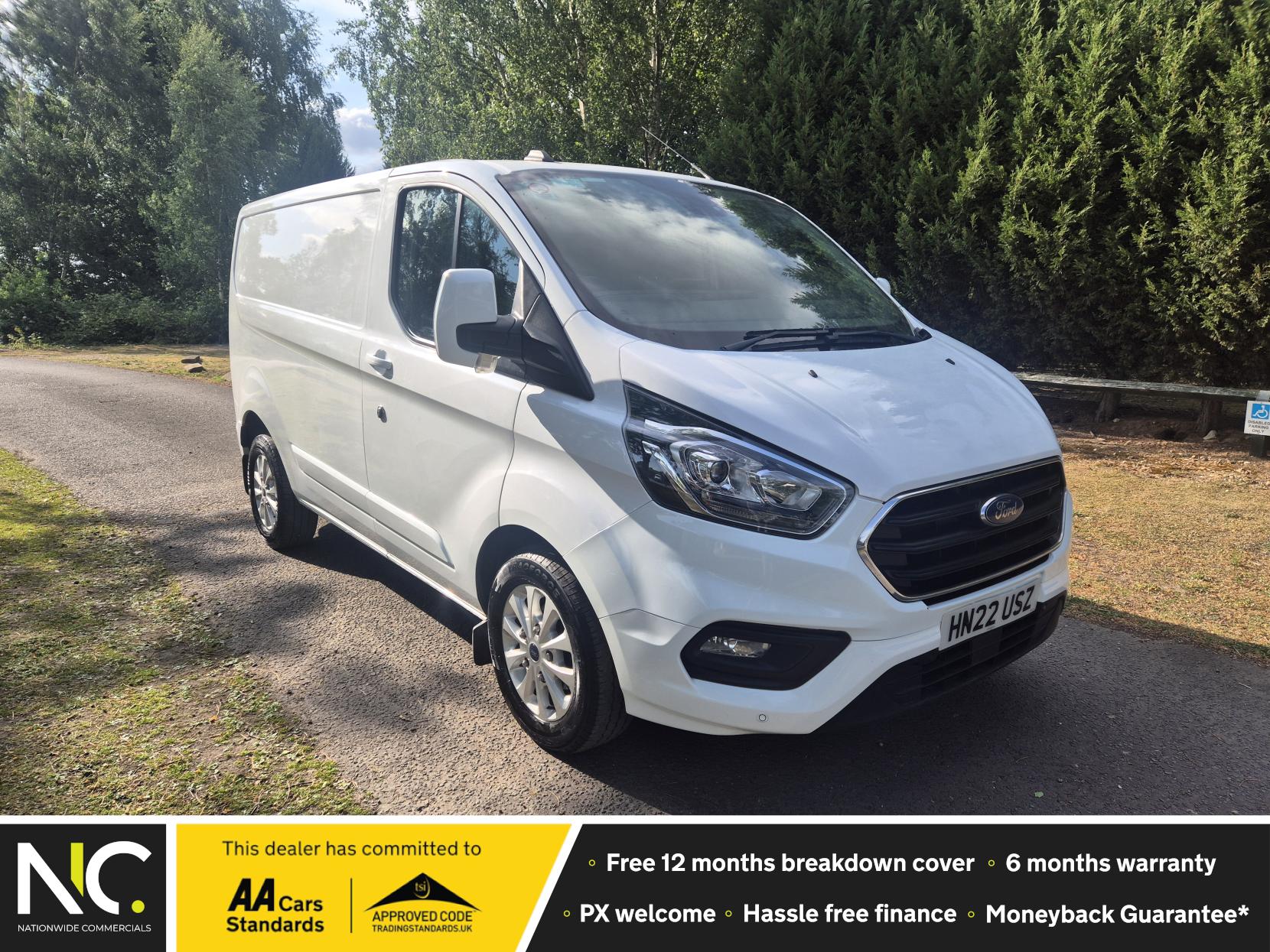 Ford Transit Custom 2.0 280 EcoBlue Limited Panel Van 5dr Diesel Manual L1 H1 Euro 6 (s/s) (130 ps)