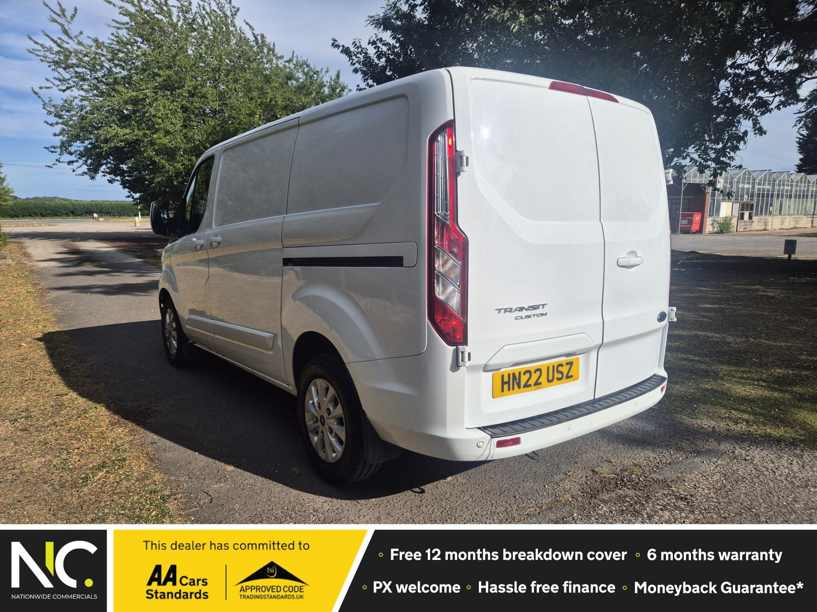 Ford Transit Custom 2.0 280 EcoBlue Limited Panel Van 5dr Diesel Manual L1 H1 Euro 6 (s/s) (130 ps)