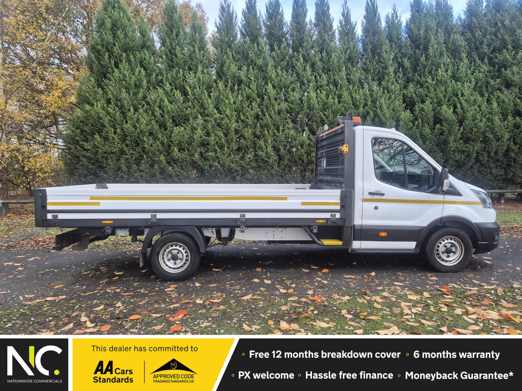 Ford Transit 2.0 350 EcoBlue Leader Dropside 2dr Diesel Manual FWD L4 Euro 6 (s/s) (130 ps)