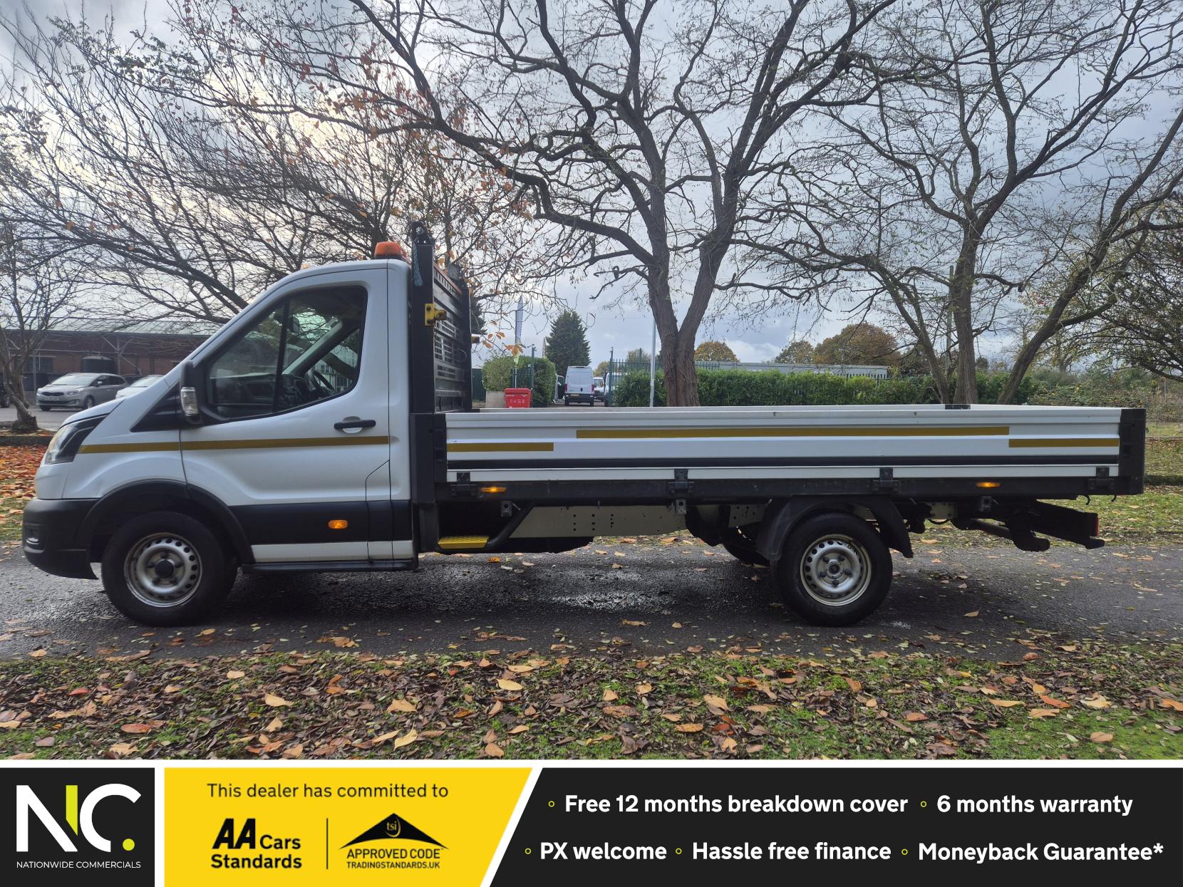 Ford Transit 2.0 350 EcoBlue Leader Dropside 2dr Diesel Manual FWD L4 Euro 6 (s/s) (130 ps)