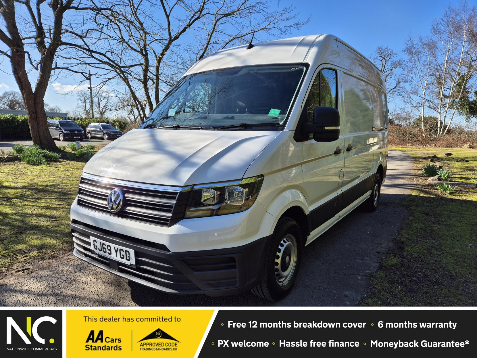 Volkswagen Crafter 2.0 TDI CR35 Startline Panel Van 5dr Diesel Manual RWD MWB High Roof Euro 6 (s/s) (140 ps)