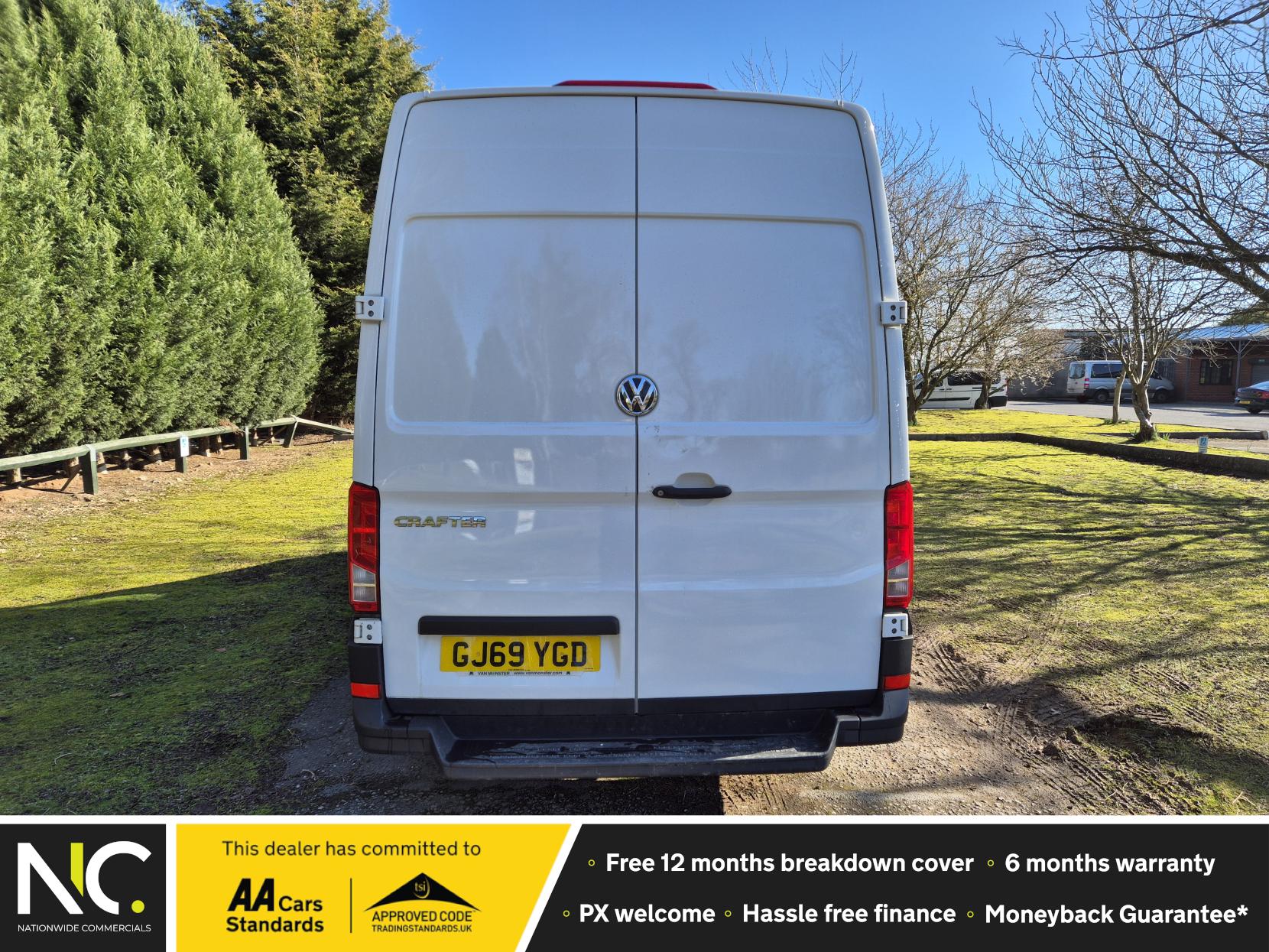 Volkswagen Crafter 2.0 TDI CR35 Startline Panel Van 5dr Diesel Manual RWD MWB High Roof Euro 6 (s/s) (140 ps)