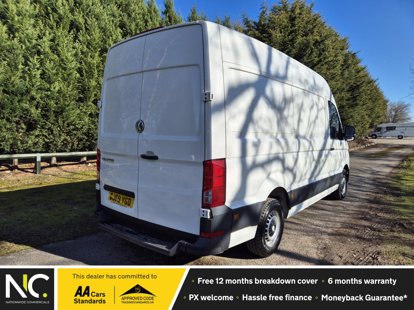 Volkswagen Crafter 2.0 TDI CR35 Startline Panel Van 5dr Diesel Manual RWD MWB High Roof Euro 6 (s/s) (140 ps)