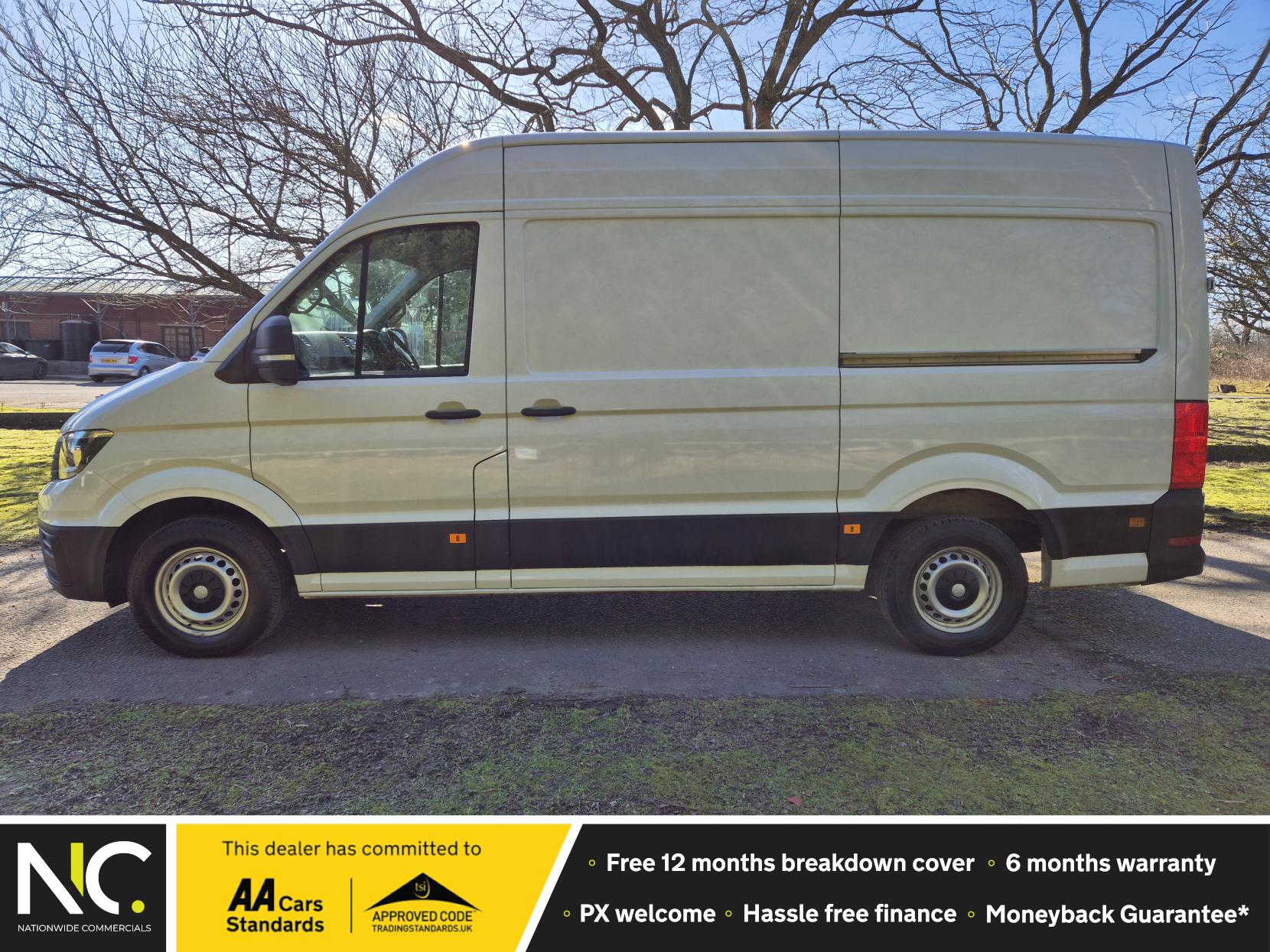 Volkswagen Crafter 2.0 TDI CR35 Startline Panel Van 5dr Diesel Manual RWD MWB High Roof Euro 6 (s/s) (140 ps)