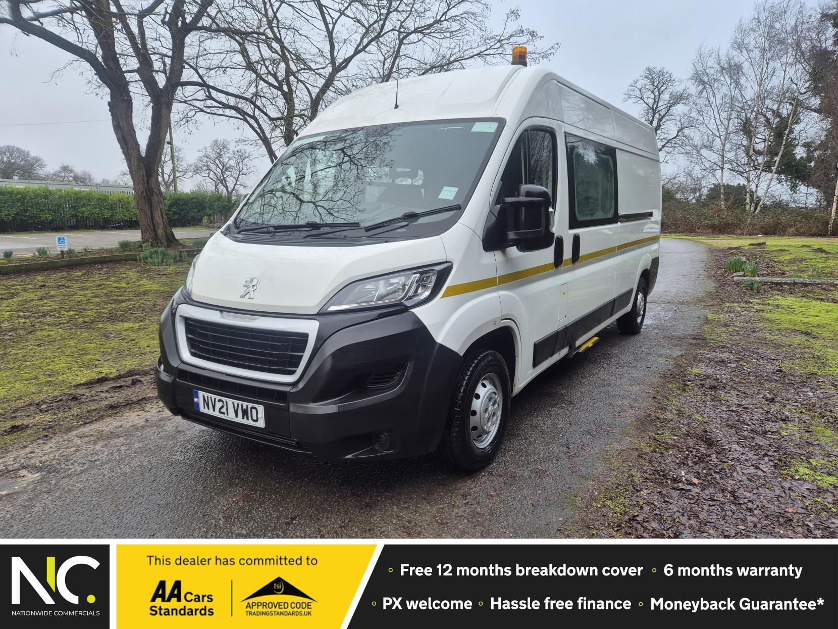 Peugeot Boxer 2.2 BlueHDi 335 S Panel Van 5dr Diesel Manual L3 H2 Euro 6 (s/s) (140 ps)