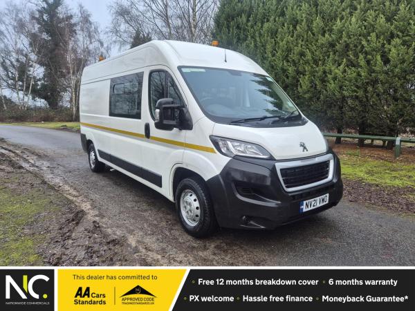Peugeot Boxer 2.2 BlueHDi 335 S Panel Van 5dr Diesel Manual L3 H2 Euro 6 (s/s) (140 ps)