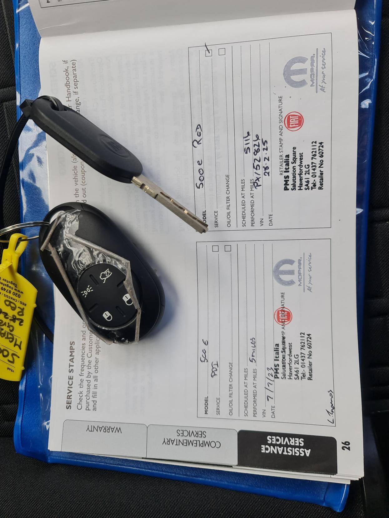 Fiat 500e 42kWh RED Hatchback 3dr Electric Auto (118 ps)