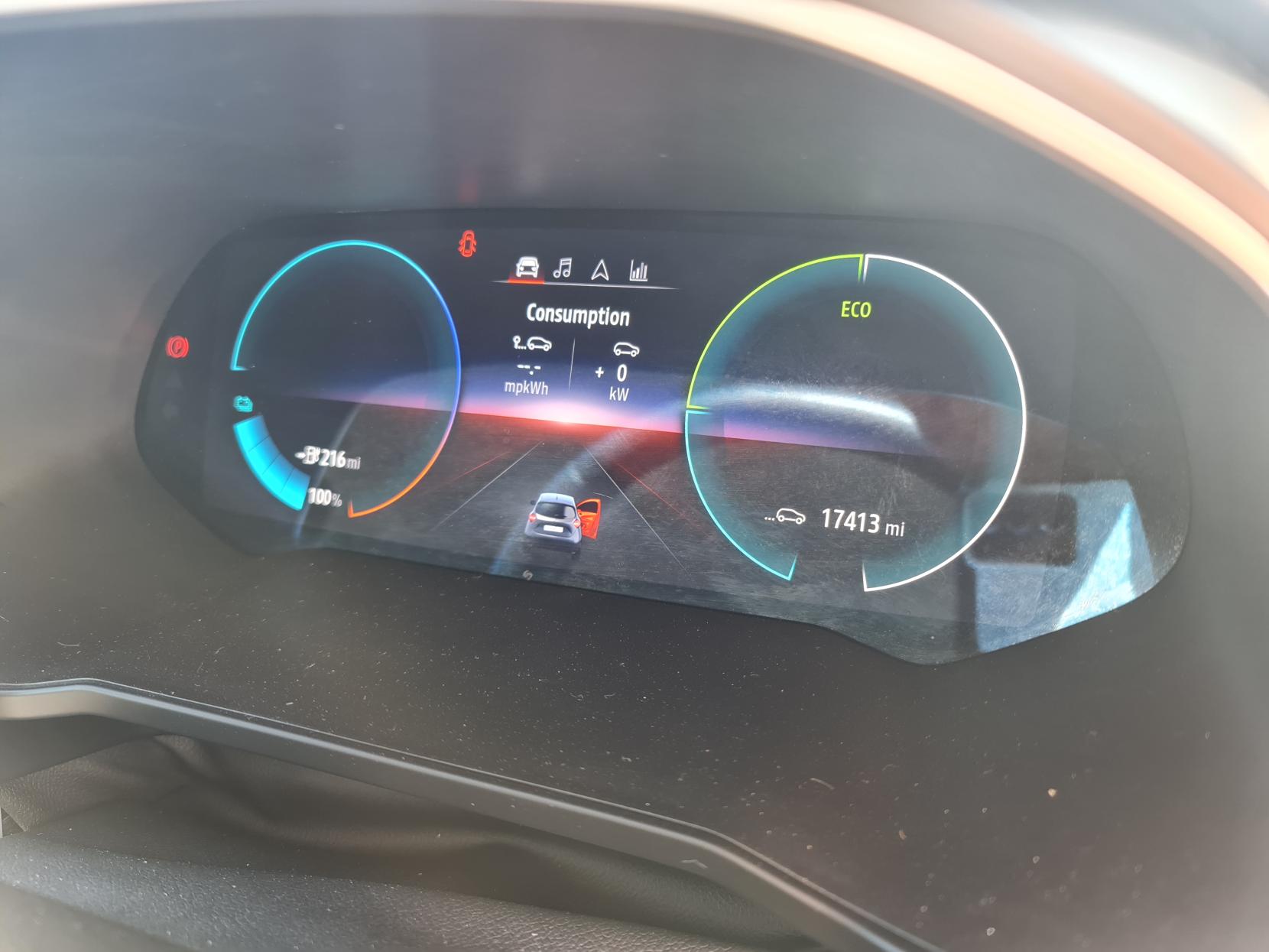 Renault Zoe R135 EV50 52kWh GT Line + Hatchback 5dr Electric Auto (Rapid Charge) (134 bhp)