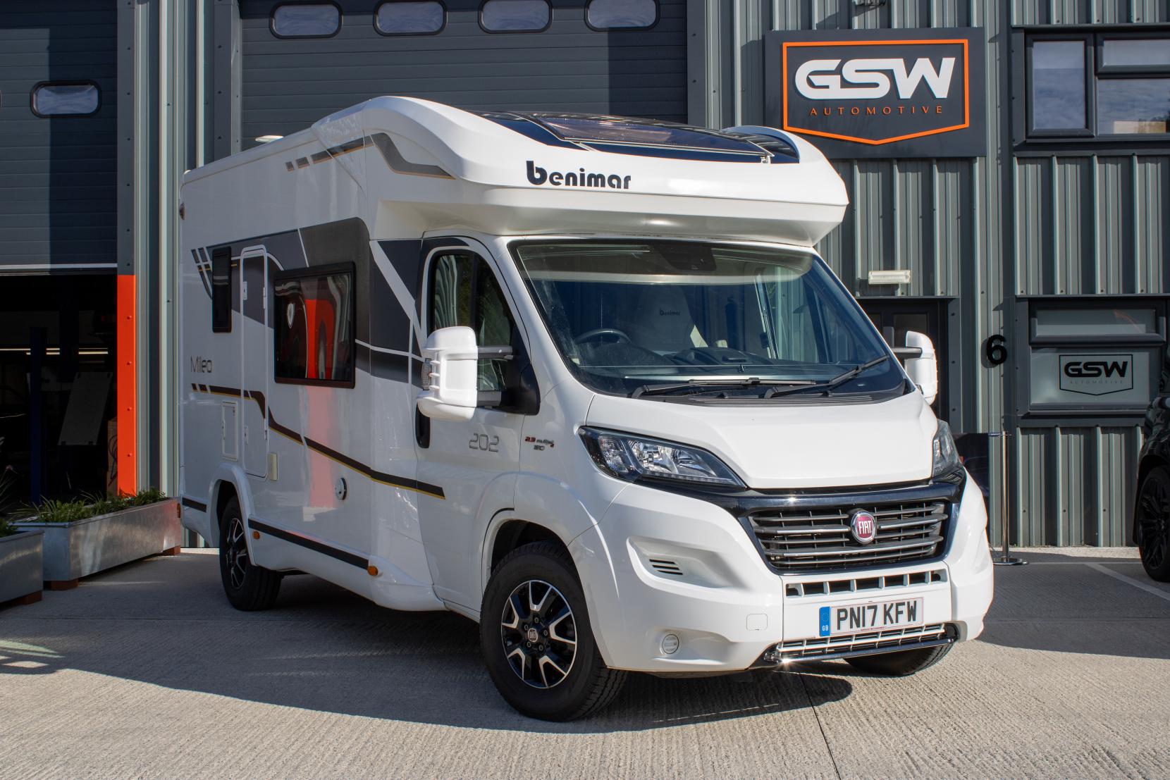 Fiat Ducato Benimar Mileo 202 Compact 4 Berth Motorhome