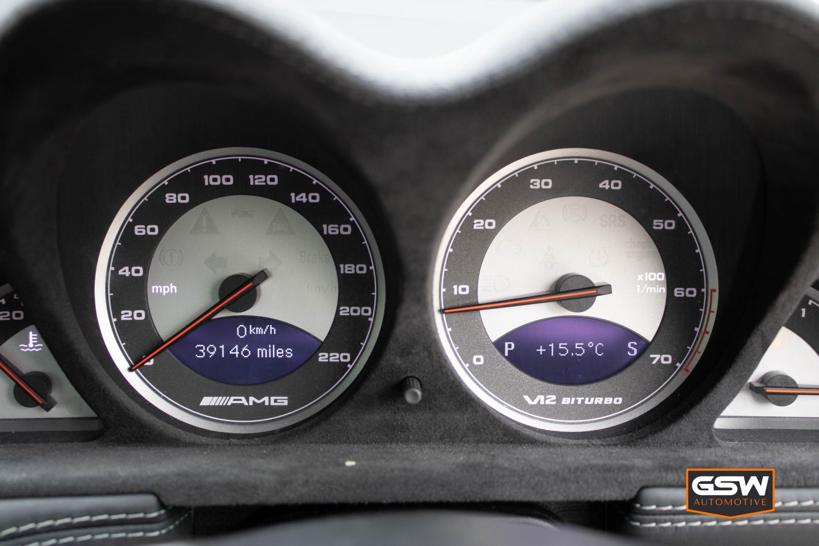 Mercedes-Benz SL 6.0 SL65 AMG Convertible 2dr Petrol Automatic (340 g/km, 603 bhp)