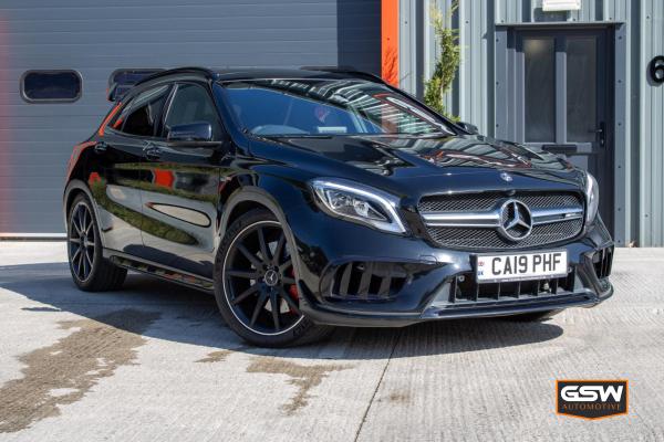 Mercedes-Benz GLA 2.0 GLA45 AMG SUV 5dr Petrol SpdS DCT 4MATIC Euro 6 (s/s) (360 ps)