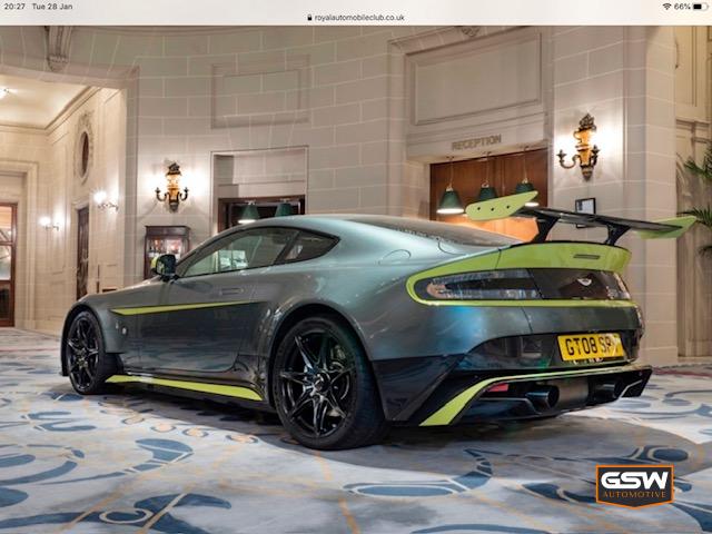 Aston Martin Vantage 4.7 V8 SUPERCHARGED GT8 Coupe 2dr Petrol Manual Euro 6 (608 BHP)