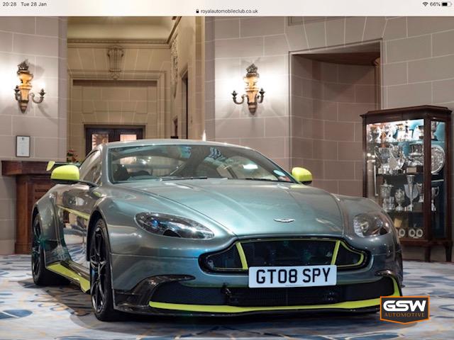 Aston Martin Vantage 4.7 V8 SUPERCHARGED GT8 Coupe 2dr Petrol Manual Euro 6 (608 BHP)