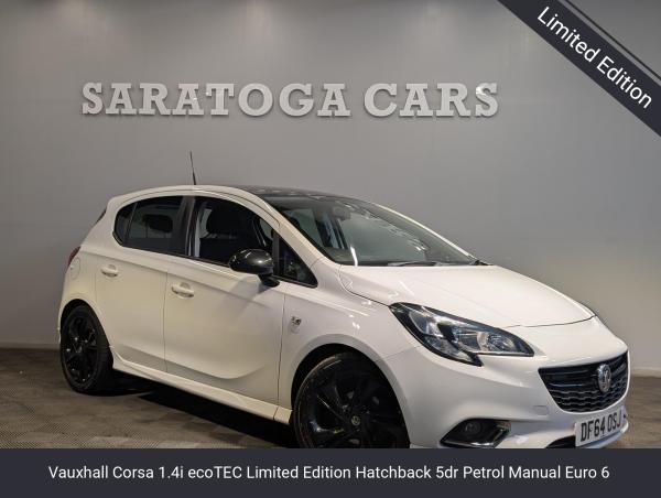 Vauxhall Corsa 1.4i ecoTEC Limited Edition Hatchback 5dr Petrol Manual Euro 6 (90 ps)