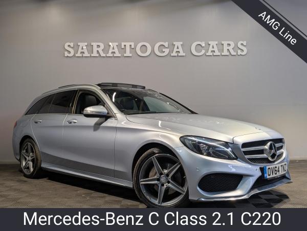 Mercedes-Benz C Class 2.1 C220 BlueTEC AMG Line Estate 5dr Diesel G-Tronic+ Euro 6 (s/s) (170 ps)