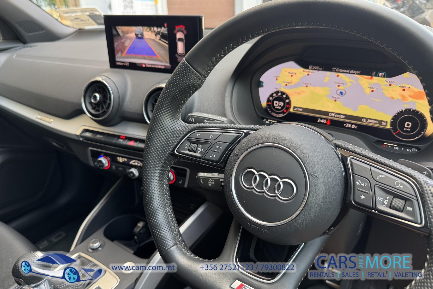 Audi Q2 SLINE 30TFSI AUTOMATIC + Black Pack 1.0TFSI