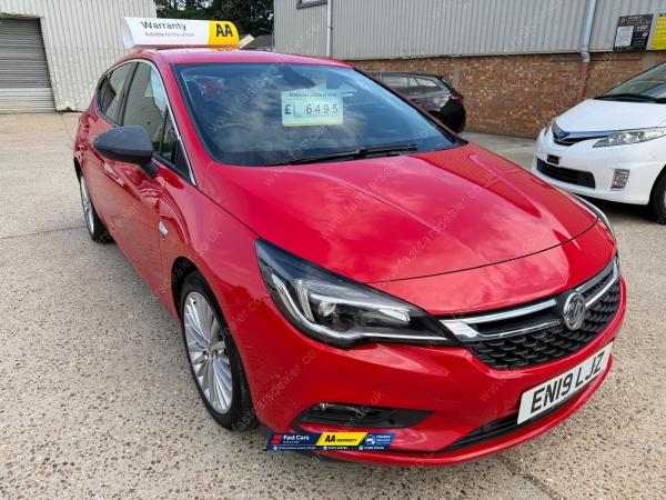 Vauxhall Astra 1.4i Turbo Elite Nav Hatchback 5dr Petrol Manual Euro 6 (150 ps)