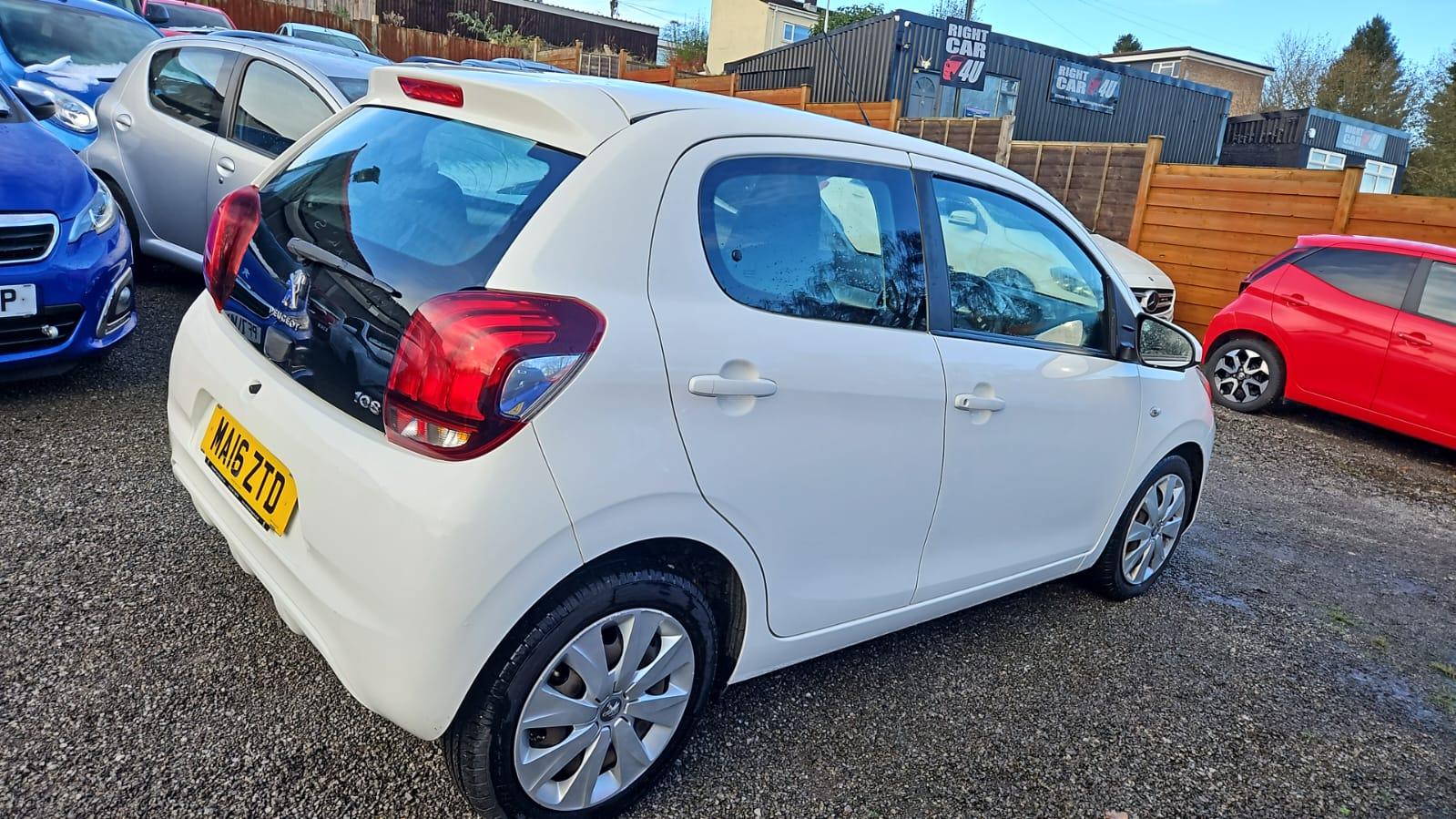 Peugeot 108 1.0 Active Hatchback 5dr Petrol 2 Tronic Euro 6 (68 ps)