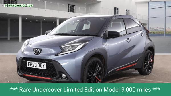 Toyota Aygo X 1.0 VVT-i Undercover Hatchback 5dr Petrol Manual Euro 6 (s/s) (72 ps)