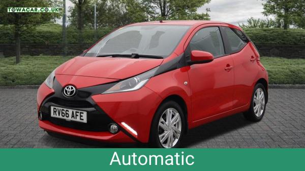 Toyota AYGO 1.0 VVT-i x-pression Hatchback 5dr Petrol x-shift Euro 6 (68 ps)