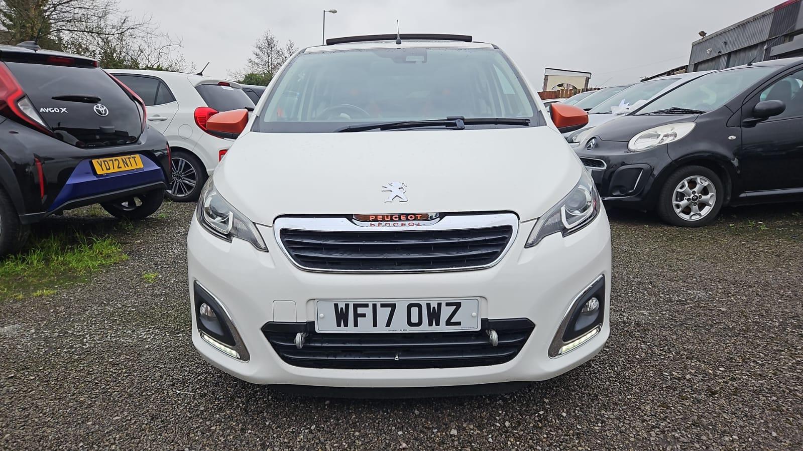 Peugeot 108 1.2 PureTech Roland Garros Top! 5dr Petrol Manual Euro 6 (82 ps)