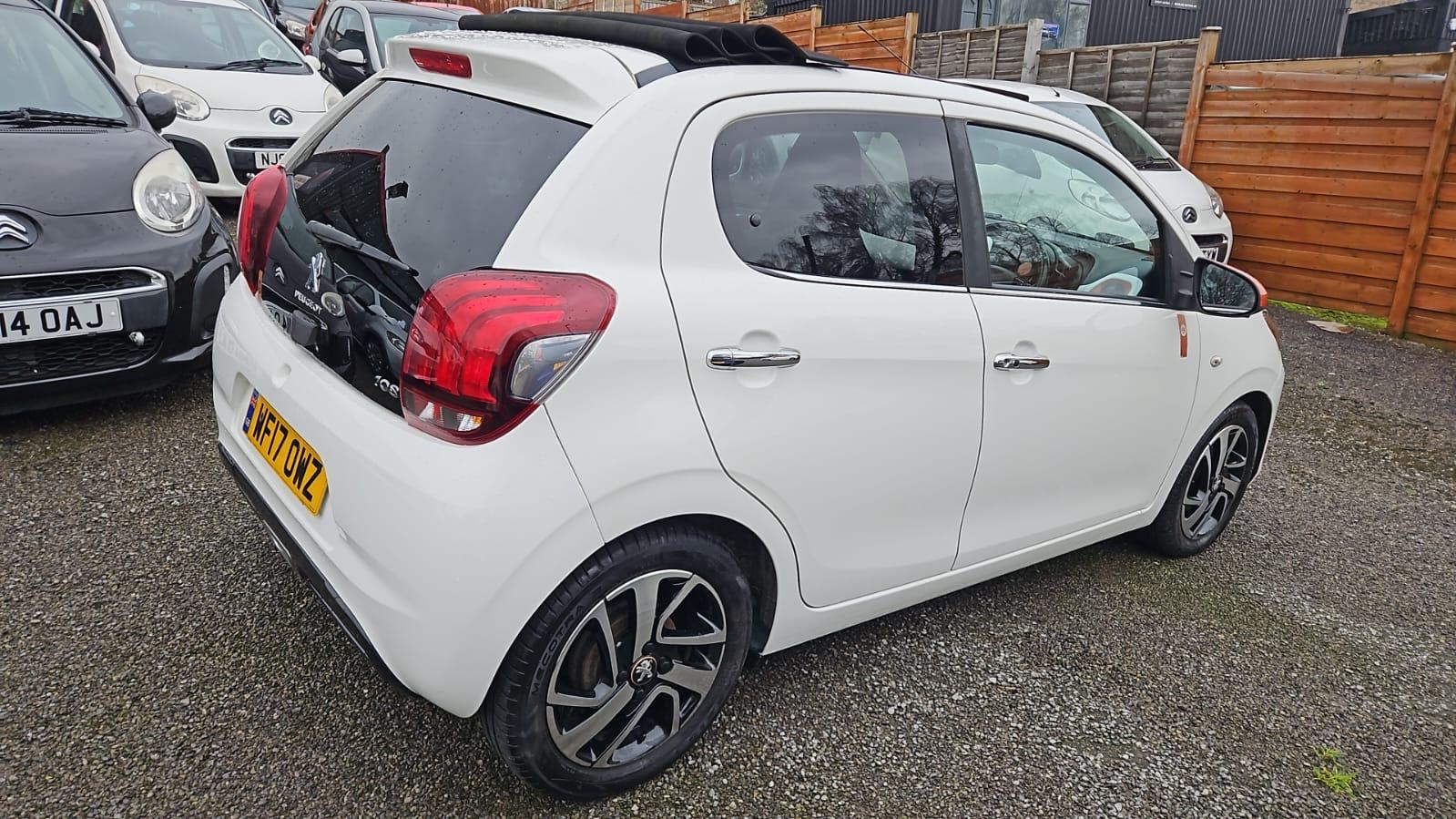 Peugeot 108 1.2 PureTech Roland Garros Top! 5dr Petrol Manual Euro 6 (82 ps)