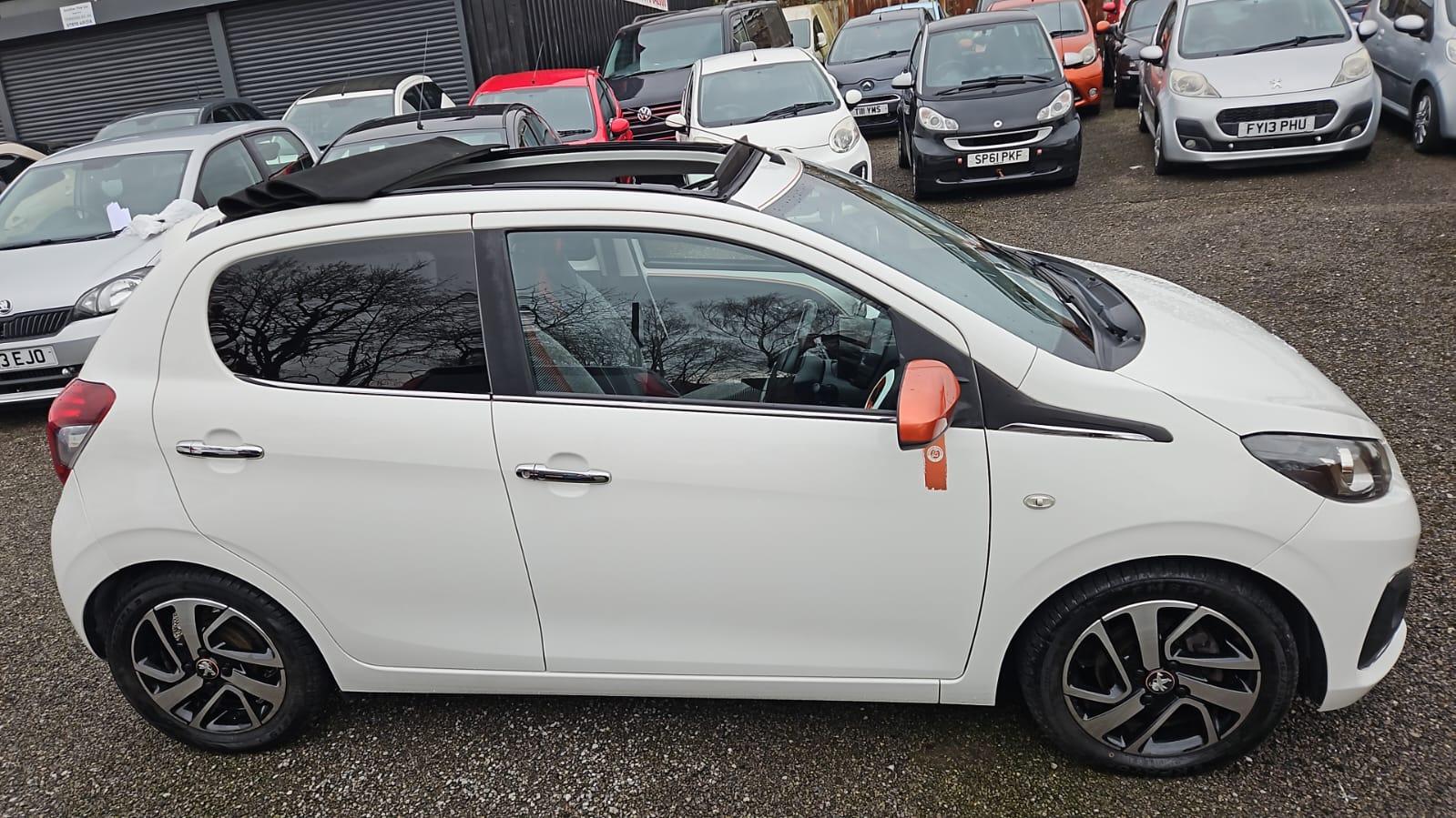 Peugeot 108 1.2 PureTech Roland Garros Top! 5dr Petrol Manual Euro 6 (82 ps)