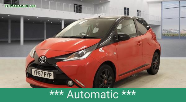 Toyota AYGO 1.0 VVT-i x-cite 4 Red Bi-Tone Hatchback 5dr Petrol x-shift Euro 6 (68 ps)