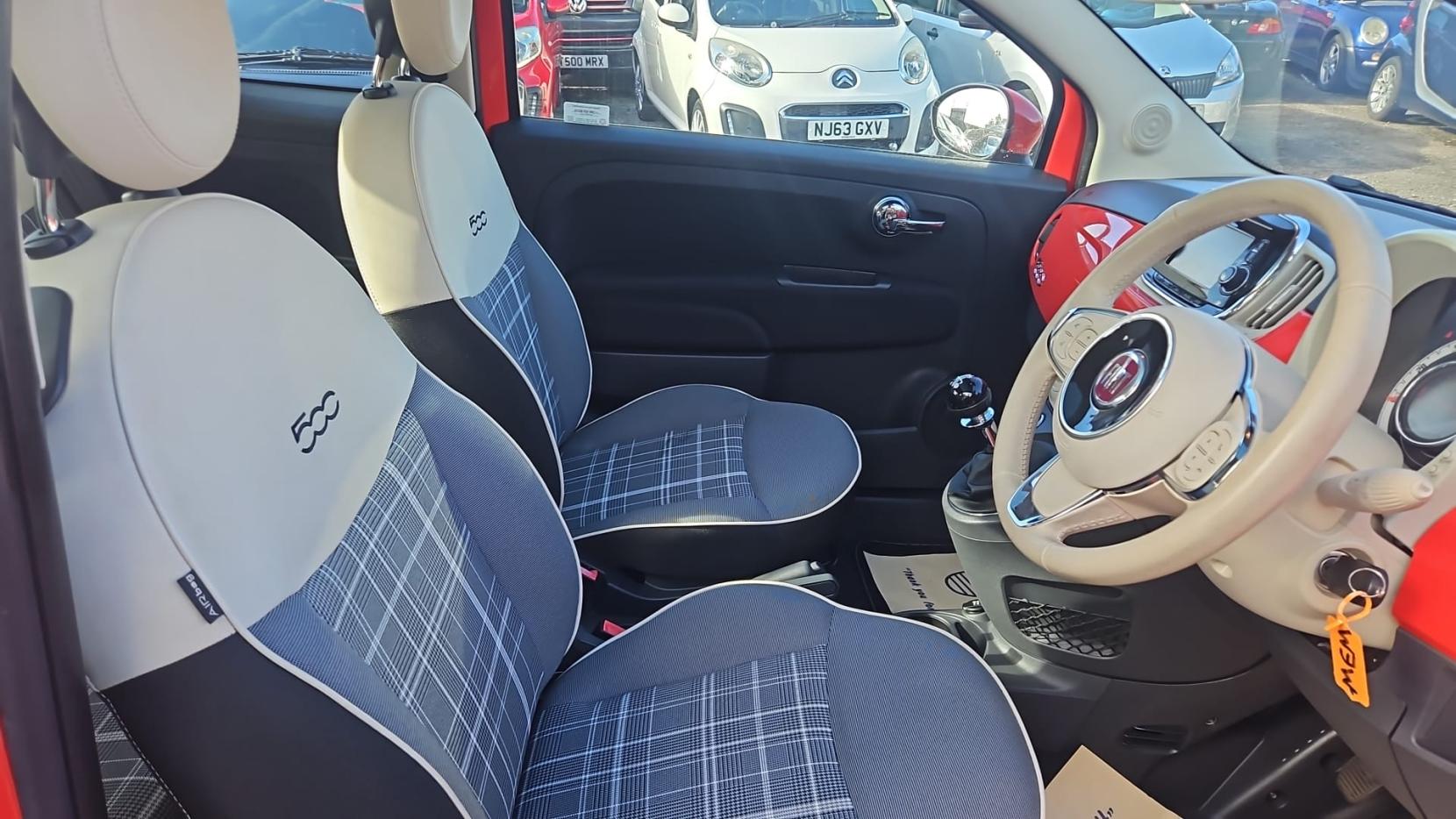 Fiat 500 1.2 Lounge Hatchback 3dr Petrol Manual Euro 6 (s/s) (69 bhp)