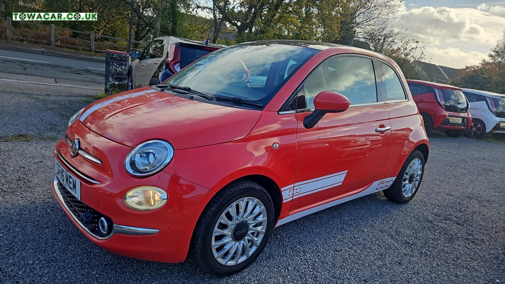 Fiat 500 1.2 Lounge Hatchback 3dr Petrol Manual Euro 6 (s/s) (69 bhp)