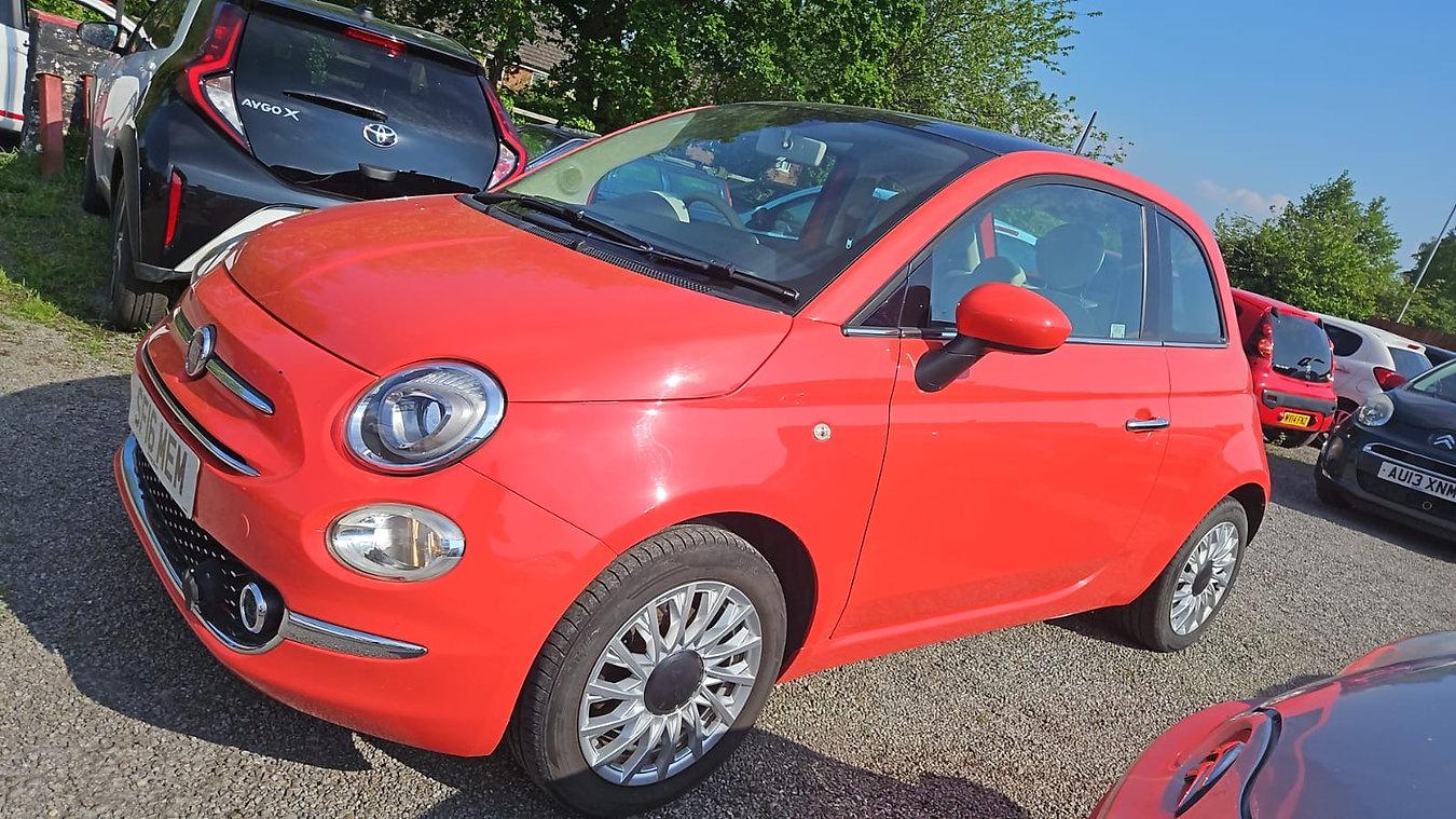 Fiat 500 1.2 Lounge Hatchback 3dr Petrol Manual Euro 6 (s/s) (69 bhp)