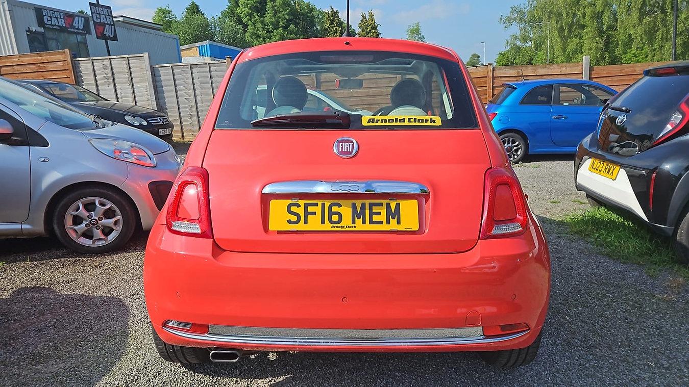 Fiat 500 1.2 Lounge Hatchback 3dr Petrol Manual Euro 6 (s/s) (69 bhp)