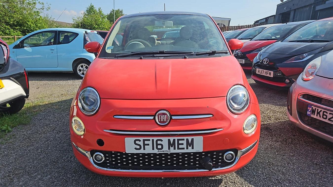 Fiat 500 1.2 Lounge Hatchback 3dr Petrol Manual Euro 6 (s/s) (69 bhp)