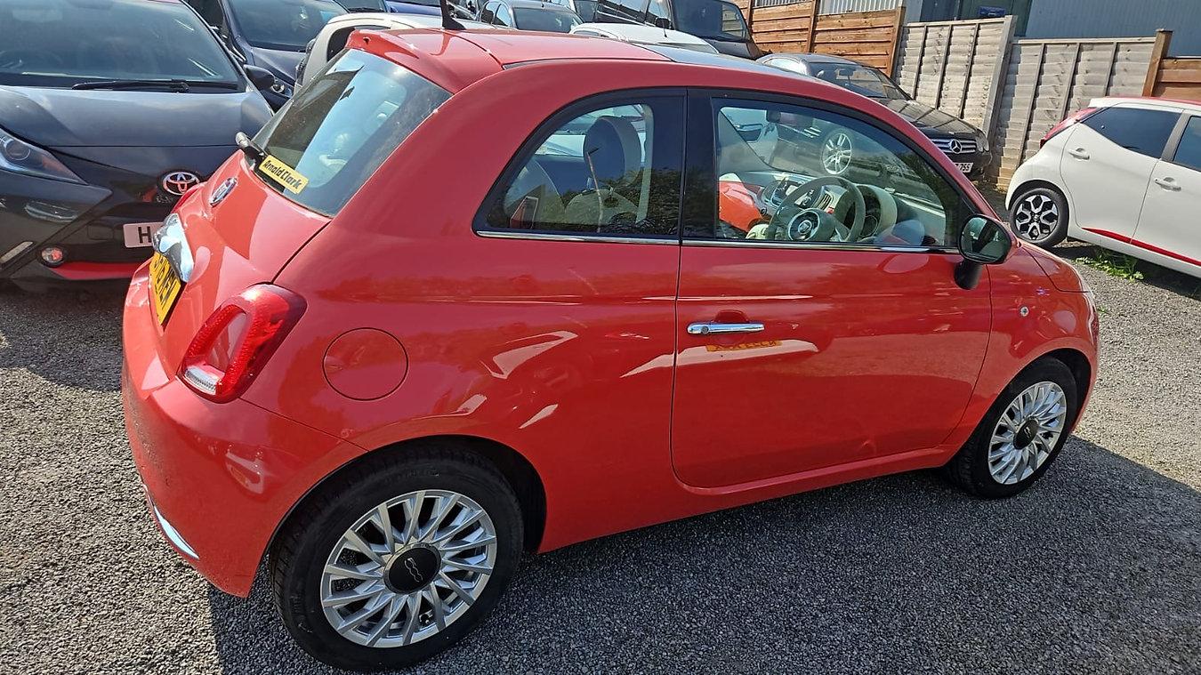 Fiat 500 1.2 Lounge Hatchback 3dr Petrol Manual Euro 6 (s/s) (69 bhp)