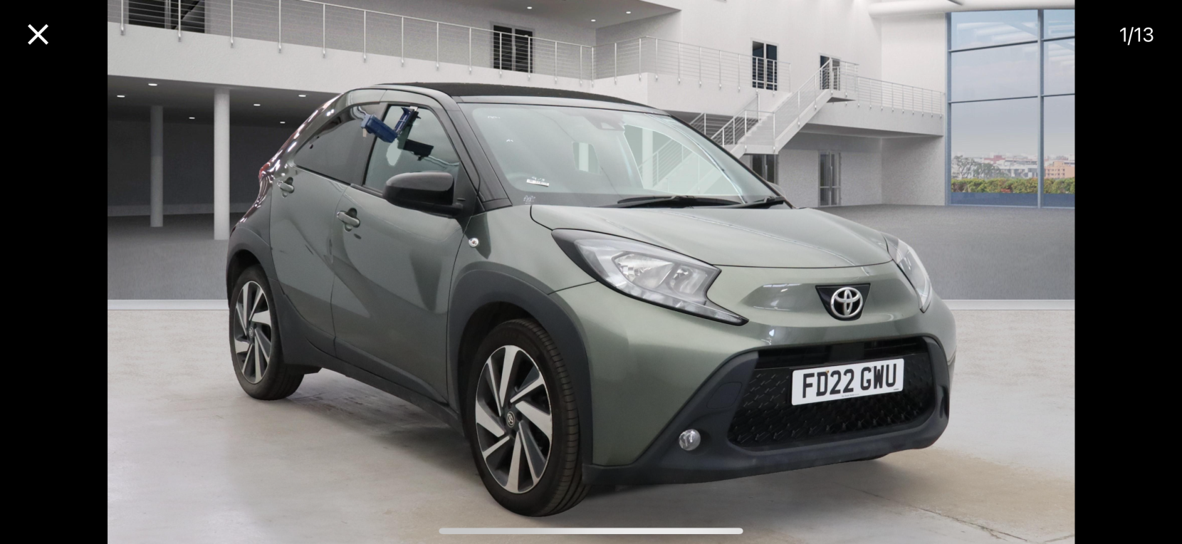 Toyota Aygo X 1.0 VVT-i Edge Hatchback 5dr Petrol Manual Euro 6 (s/s) (72 ps)