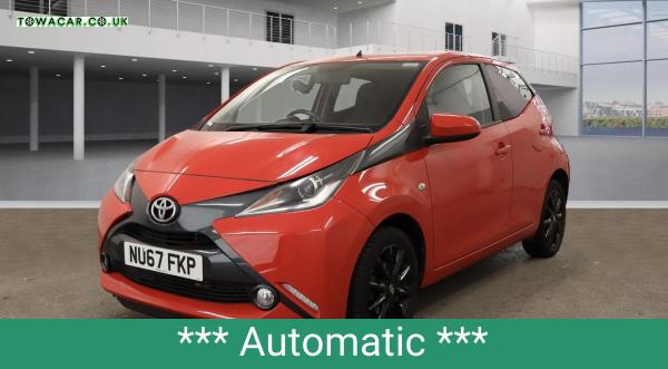 Toyota AYGO 1.0 VVT-i x-style Hatchback 5dr Petrol x-shift Euro 6 (68 ps)