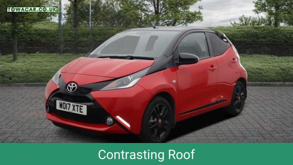 Toyota AYGO 1.0 VVT-i x-cite 4 Red Bi-Tone Hatchback 5dr Petrol Manual Euro 6 (68 ps)