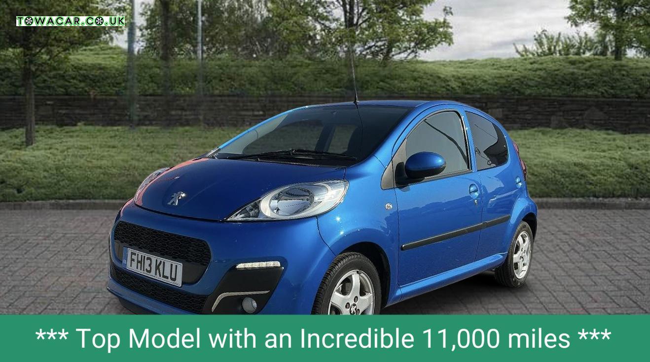 Peugeot 107 1.0 12V Allure Hatchback 5dr Petrol Manual Euro 5 (68 ps)
